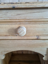 Load image into Gallery viewer, Vintage Pine Dresser With Drawers &amp; Cupboards
