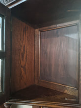 Load image into Gallery viewer, Antique Edwardian Carved Oak Court Cupboard
