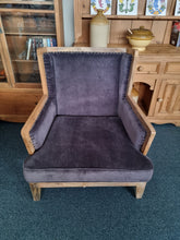 Load image into Gallery viewer, Showframe Hardwood Wingback Armchair
