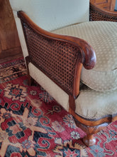 Load image into Gallery viewer, Early 20thC Art Deco Mahogany and Cane Bergere Chair
