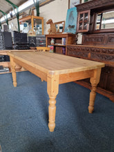 Load image into Gallery viewer, Vintage Pine Farmhouse Scrub Top Dining/Kitchen Table
