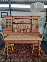 Load image into Gallery viewer, Farmhouse Scrub Top Pine Dining Table
