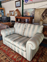 Load image into Gallery viewer, Duresta Two Seater Sofa In A Beautiful Stripe Fabric
