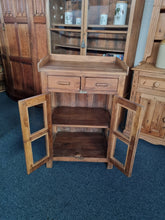 Load image into Gallery viewer, Reclaimed Cupboard With Drawers and Glazed Doors
