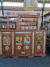 Load image into Gallery viewer, Reclaimed Wooden Sideboard Featuring Ceramic Tiles
