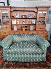 Load image into Gallery viewer, Antique Edwardian Sofa In A Beautiful Fabric
