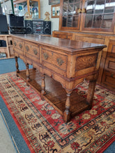 Load image into Gallery viewer, Oak Dresser Base With Pot Board Base
