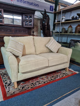 Load image into Gallery viewer, Upholstered Two Seater Green Sofa
