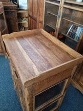 Load image into Gallery viewer, Reclaimed Cupboard With Drawers and Glazed Doors

