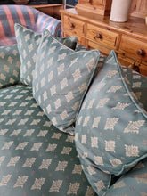 Load image into Gallery viewer, Antique Edwardian Sofa In A Beautiful Fabric

