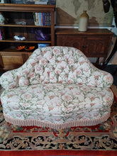 Load image into Gallery viewer, Victorian Floral Sofa
