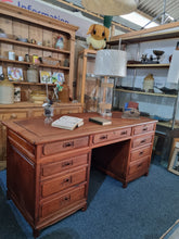 Load image into Gallery viewer, Twin Pedestal Desk
