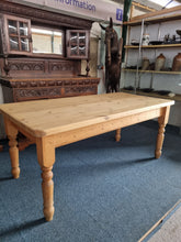 Load image into Gallery viewer, Vintage Pine Farmhouse Scrub Top Dining/Kitchen Table
