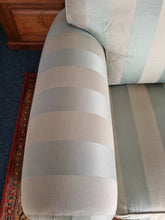 Load image into Gallery viewer, Duresta Two Seater Sofa In A Beautiful Stripe Fabric
