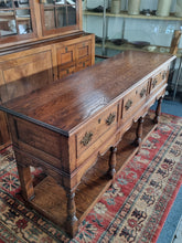 Load image into Gallery viewer, Oak Dresser Base With Pot Board Base
