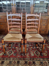 Load image into Gallery viewer, Ladder Back Dining Chairs In Elm
