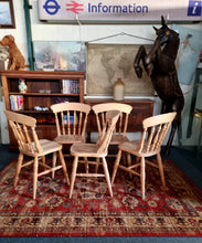 Load image into Gallery viewer, Farmhouse Country Pine Kitchen Dining Chairs
