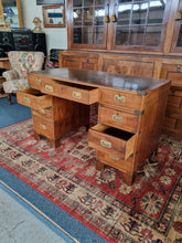 Load image into Gallery viewer, Campaign Desk In The 19th Century Style
