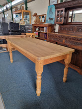 Load image into Gallery viewer, Vintage Pine Farmhouse Scrub Top Dining/Kitchen Table
