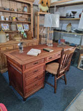 Load image into Gallery viewer, Twin Pedestal Desk
