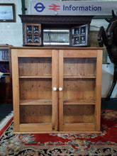 Load image into Gallery viewer, Old Vintage Pine Cupboard - Charlotte Rose Interiors

