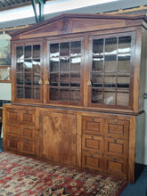 Load image into Gallery viewer, Antique 19th Century Victorian  Mahogany Bookcase

