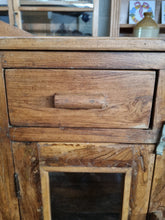 Load image into Gallery viewer, Reclaimed Cupboard With Drawers and Glazed Doors
