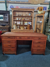 Load image into Gallery viewer, Twin Pedestal Desk
