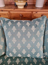 Load image into Gallery viewer, Antique Edwardian Sofa In A Beautiful Fabric
