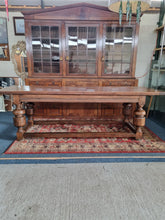 Load image into Gallery viewer, Oak Refectory Dining Table Farmhouse Kitchen Country House Table
