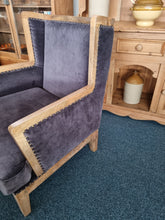 Load image into Gallery viewer, Showframe Hardwood Wingback Armchair
