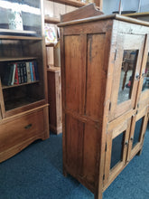 Load image into Gallery viewer, Reclaimed Hardwood  Cupboard With Glazed Doors
