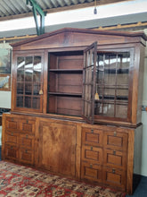 Load image into Gallery viewer, Antique 19th Century Victorian  Mahogany Bookcase

