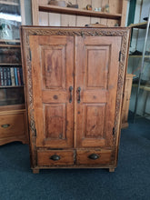 Load image into Gallery viewer, Reclaimed Hardwood Side Cupboard
