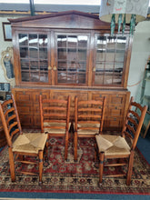 Load image into Gallery viewer, Ladder Back Dining Chairs In Elm
