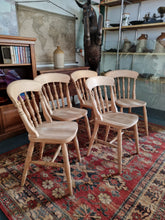 Load image into Gallery viewer, Farmhouse Country Pine Kitchen Dining Chairs
