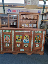 Load image into Gallery viewer, Reclaimed Wooden Sideboard Featuring Ceramic Tiles
