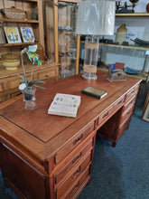 Load image into Gallery viewer, Twin Pedestal Desk
