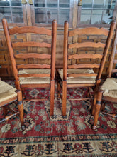 Load image into Gallery viewer, Ladder Back Dining Chairs In Elm
