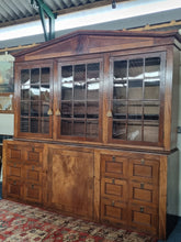 Load image into Gallery viewer, Antique 19th Century Victorian  Mahogany Bookcase
