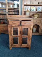 Load image into Gallery viewer, Reclaimed Cupboard With Drawers and Glazed Doors
