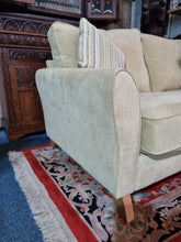 Load image into Gallery viewer, Upholstered Two Seater Green Sofa
