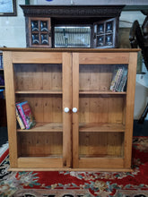 Load image into Gallery viewer, Old Vintage Pine Cupboard - Charlotte Rose Interiors
