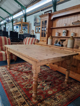 Load image into Gallery viewer, Farmhouse Scrub Top Pine Dining Table
