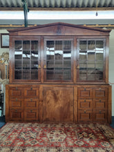 Load image into Gallery viewer, Antique 19th Century Victorian  Mahogany Bookcase
