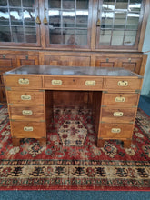 Load image into Gallery viewer, Campaign Desk In The 19th Century Style

