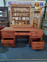 Load image into Gallery viewer, Twin Pedestal Desk
