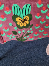 Load image into Gallery viewer, Armchair Upholstered With Decorative Hand Crewel Work
