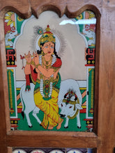 Load image into Gallery viewer, Sideboard Featuring Ceramic Tiles And Pannelled Doors
