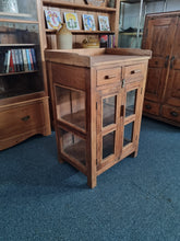 Load image into Gallery viewer, Reclaimed Cupboard With Drawers and Glazed Doors
